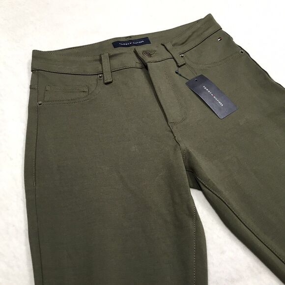 NWT TOMMY HILFIGER Legging Jean Women 8 (28x30) 5 Pocket Stretch Viscose Pant - Picture 6 of 16